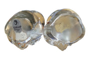 Fenton Glass April Birthday Bear Statues Vintage Collectible Cute Gift Idea