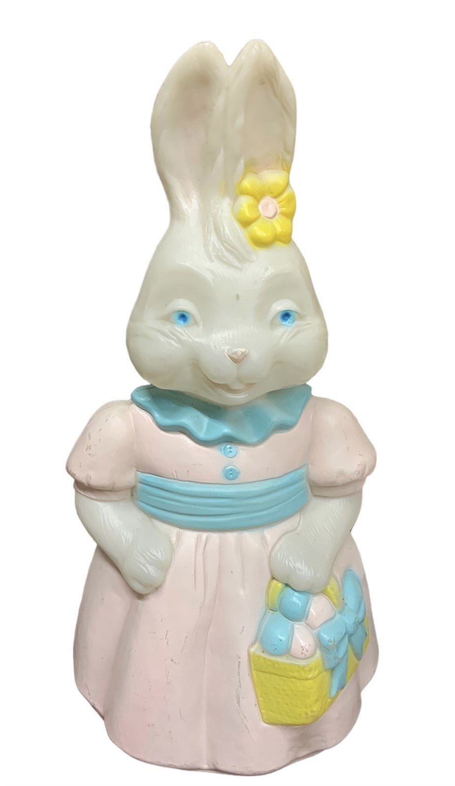 Blow Mold Easter Bunny Empire 1994 Lighted Vintage Outdoor Spring Decor