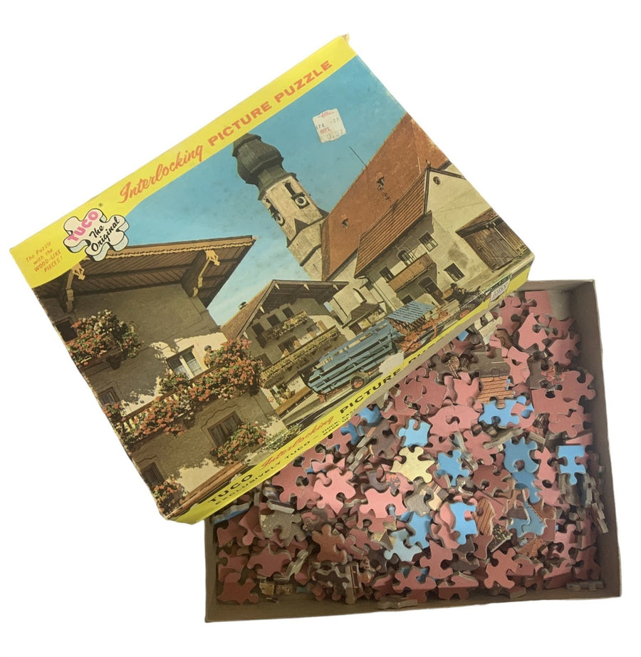 Puzzle Lot of 4 Vintage Tuco Jigsaw Pictures 250-500 Pieces