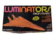 Luminators Neon Flyer F-14 Tomcat Model Plane Vintage Collectible Aviation Toy