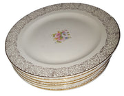 China Dinnerware Antique Century by Salem Vintage Floral Cups Plates Casserole