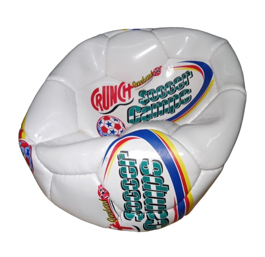 Cleveland Crunch Soccer Ball Vintage Collectible Sports Soccer Memorabilia
