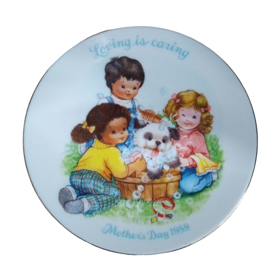 Avon Mother's Day Collectible Plates Set Of 8 Vintage Collectible Gift Idea