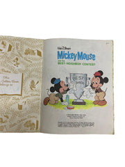 Little Golden Books Mickey Mouse Lot 5 Disney Stories Vintage