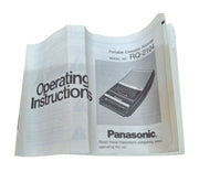 Panasonic Portable Cassette Recorder Vintage Collectible Nostalgic Original Box