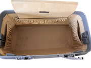 Samsonite Cosmetic Make Up Case with Mirror Carry On No Key Still Closes