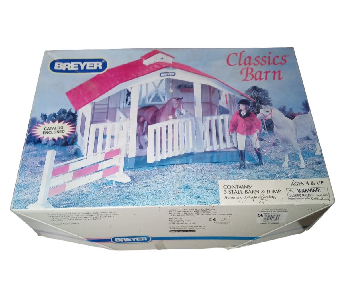 Breyer Classics Horse Barn Toy Vintage Collectible Nostalgic Children's