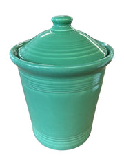 Fiesta - Meadow Green Medium Canister Homer Laughlin HLC Ceramic