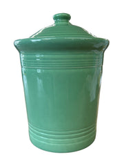 Fiesta - Meadow Green Medium Canister Homer Laughlin HLC Ceramic