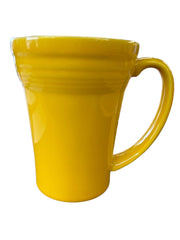 Fiesta - Daffodil Yellow Bistro Latte Mug Ceramic Coffee Cup Tea Homer Laughlin