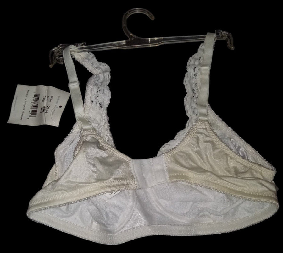 Amoena Bra White Style 2126 Size 34B New from Lingerie Store with Tags Hanger