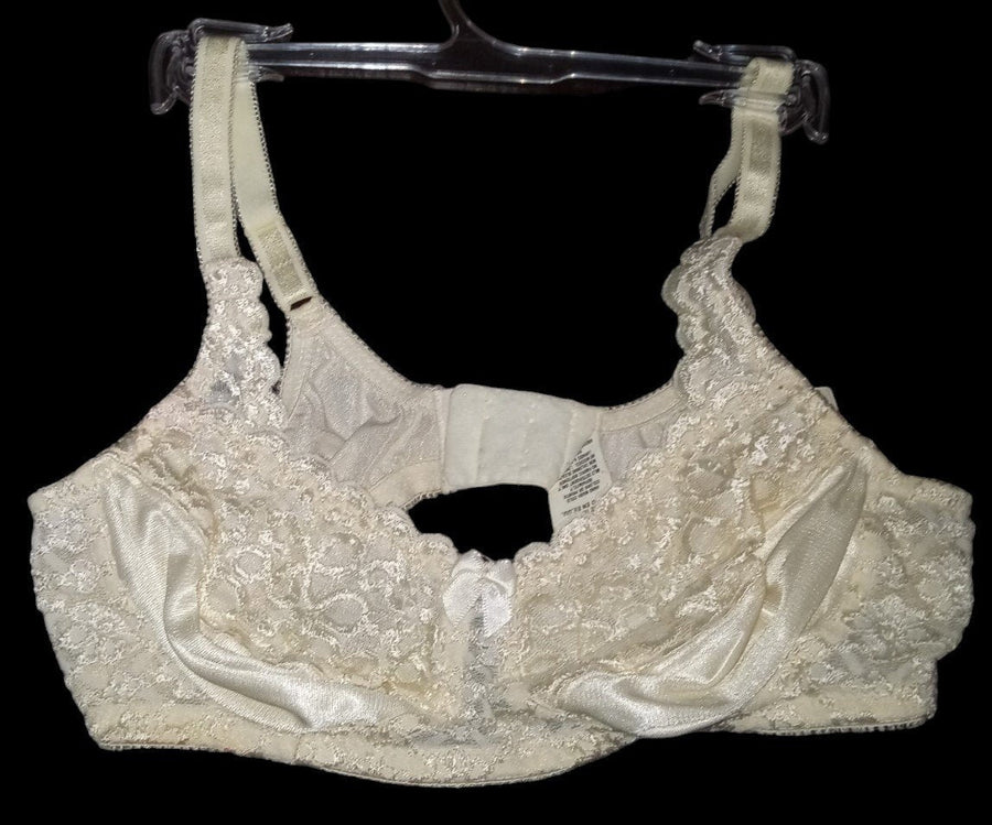 Amoena Bra Cream Style 2129 Size 34A New Lingerie Store w/ Tags Hanger