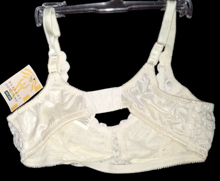 Amoena Bra Cream Style 2129 Size 34A New Lingerie Store w/ Tags Hanger