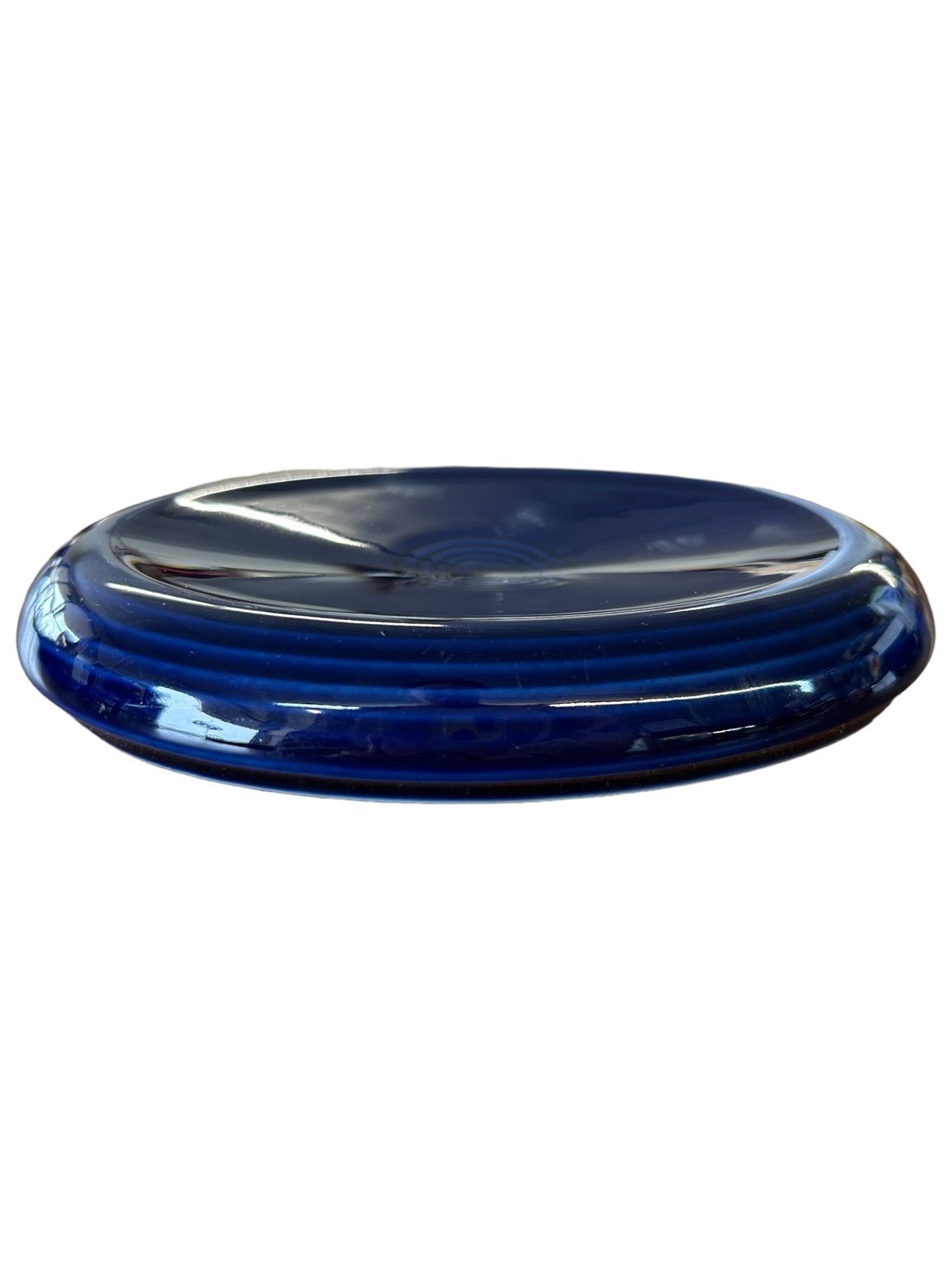 Fiesta - Cobalt Dark Blue Soap Holder Homer Laughlin Ceramic Dish Bathroom HLC