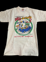 Pez-A-Mania Shirt 1988 Cleveland Ohio Pez Convention Size Small Graphic Tee