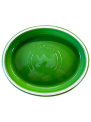 Fiesta - Shamrock Green Soap Dish Homer Laughlin Ceramic Holder Kitchen Sink HLC