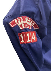 Cub Scouts Uniform Shirt BSA Den 3 Boardman Ohio 114 Vintage Boy's Long Sleeve