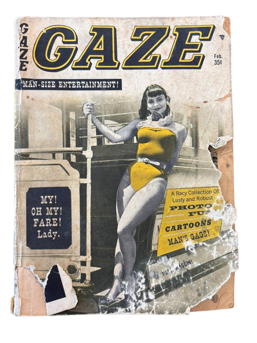 Gaze Man Size Entertainment Don Q Shane Magazine Conservation Notes