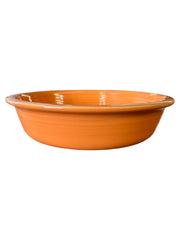 Fiesta - Tangerine Orange Medium Soup Bowl Homer Laughlin Kitchenware Dinner HLC