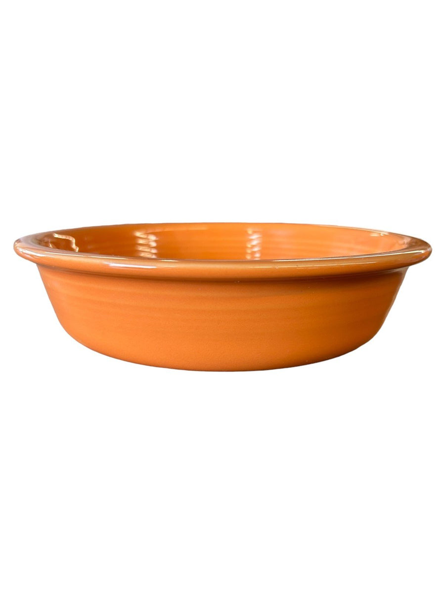 Fiesta - Tangerine Orange Medium Soup Bowl Homer Laughlin Kitchenware Dinner HLC