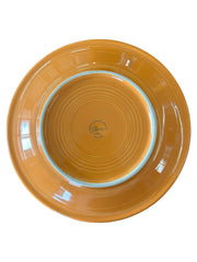 Fiesta - Tangerine Orange Salad Plate Homer Laughlin Ceramic Dish Kitchenware