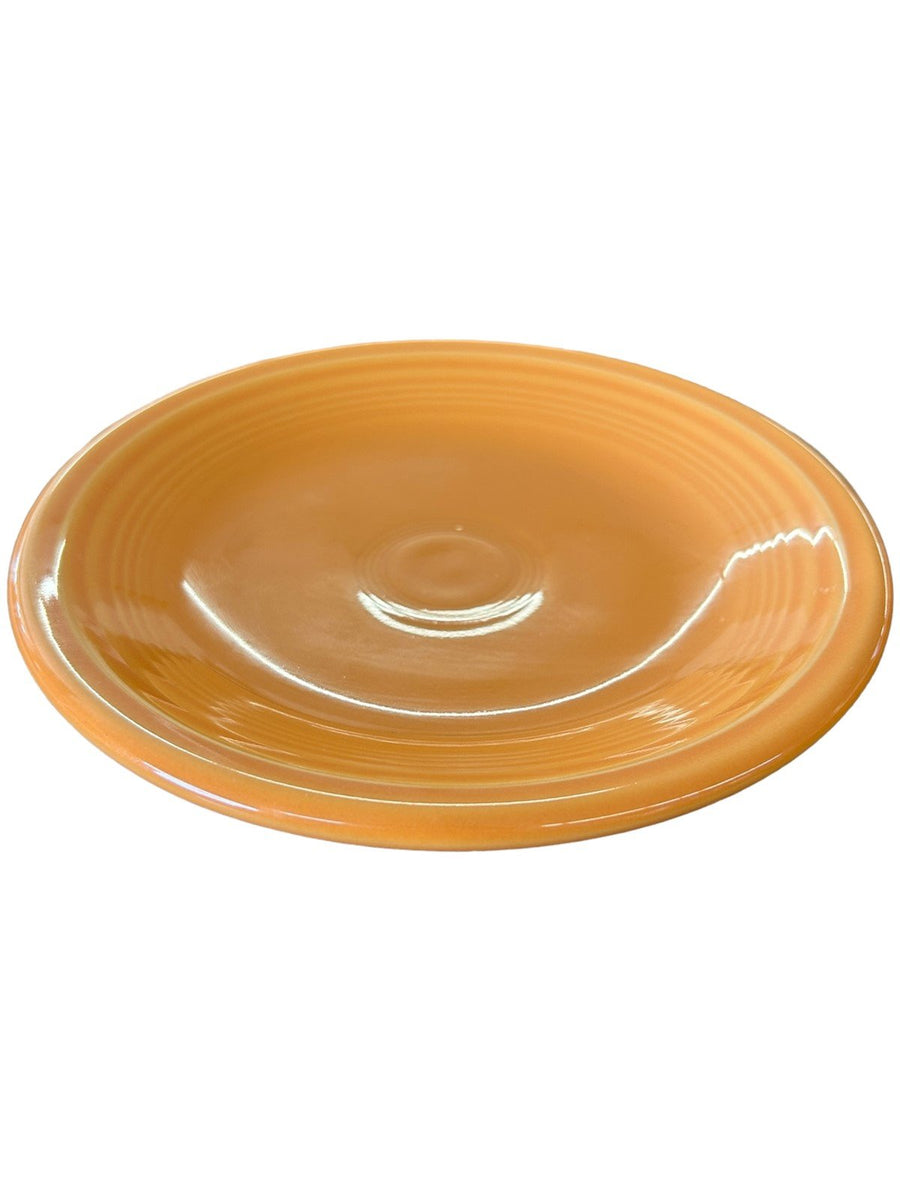 Fiesta - Tangerine Orange Salad Plate Homer Laughlin Ceramic Dish Kitchenware