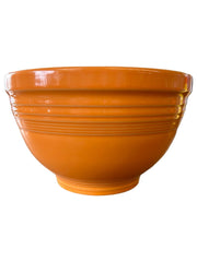 Fiesta - Tangerine Orange Large Mixing Bowl Homer Laughlin Ceramic Baking HLC