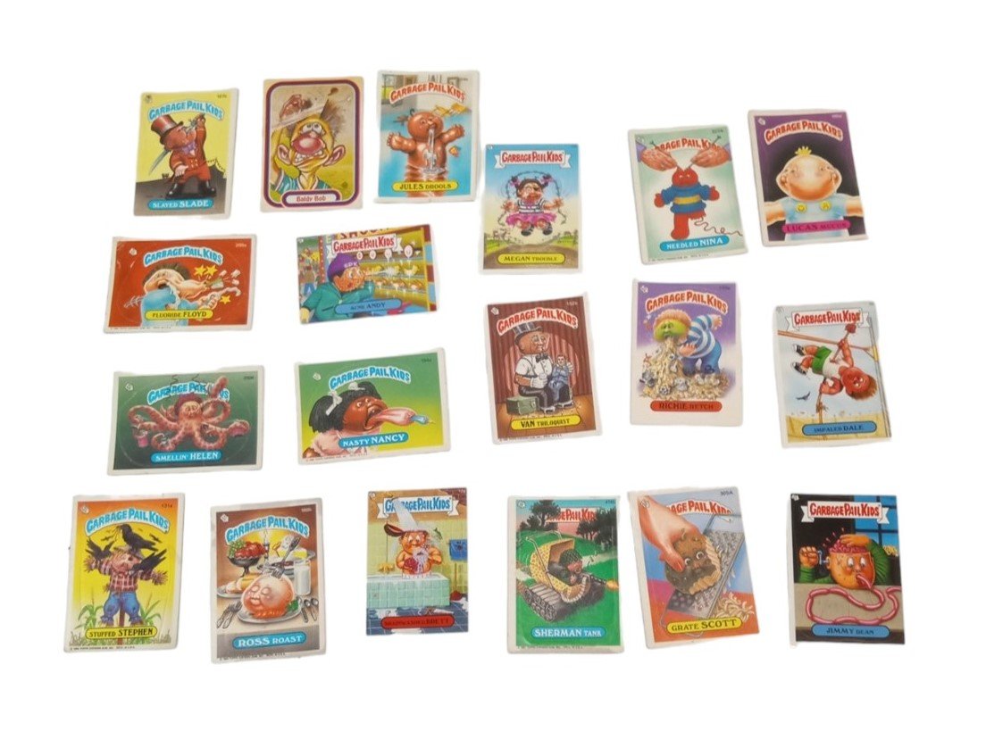 Garbage Pail Kids Trading Cards Set Of 126 Retro Nostalgic Collectible