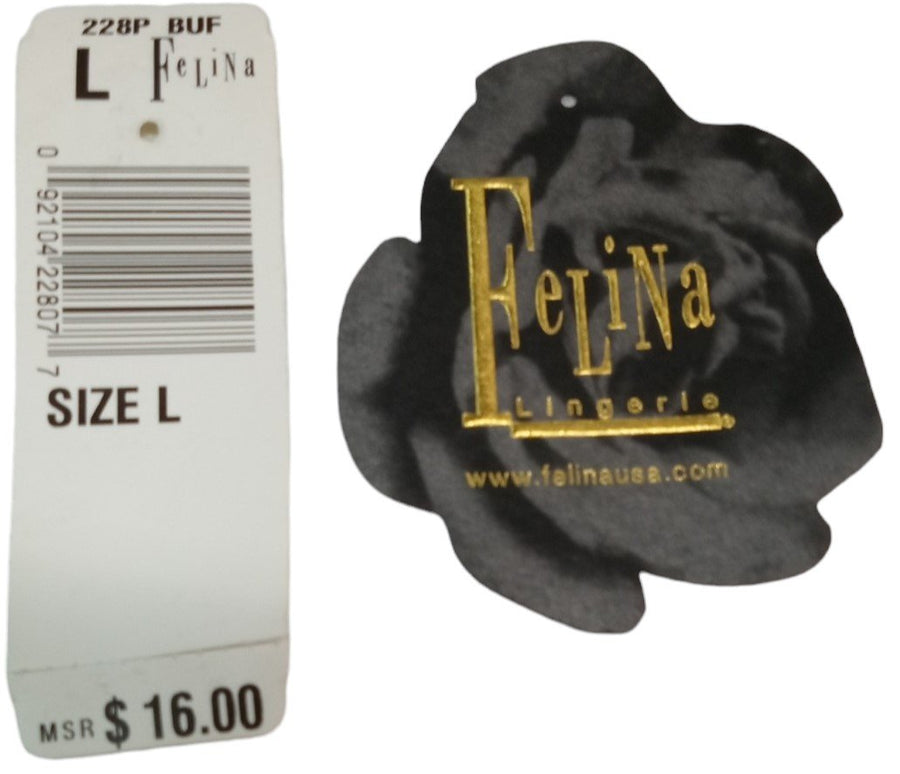 Felina Panties Style 228P Size L Skin Nylon