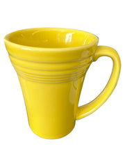 Fiesta - Sunflower Yellow Bistro Latte Mug Homer Laughlin Ceramic Coffee Cup Tea