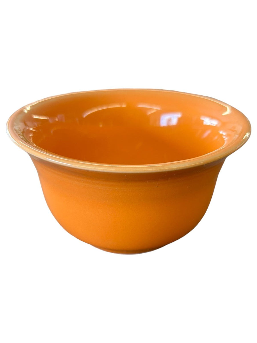 Fiesta - Tangerine Orange Bouillon Bowl Homer Laughlin Ceramic Kitchenware HLC