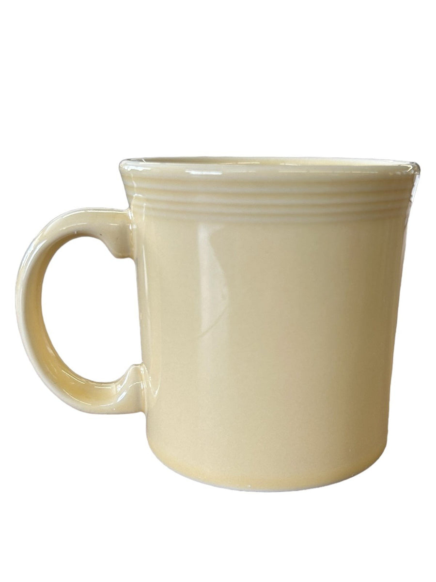 Fiesta - Ivory Creme Off White Java Mug Ceramic Coffee Cup Tea Homer Laughlin