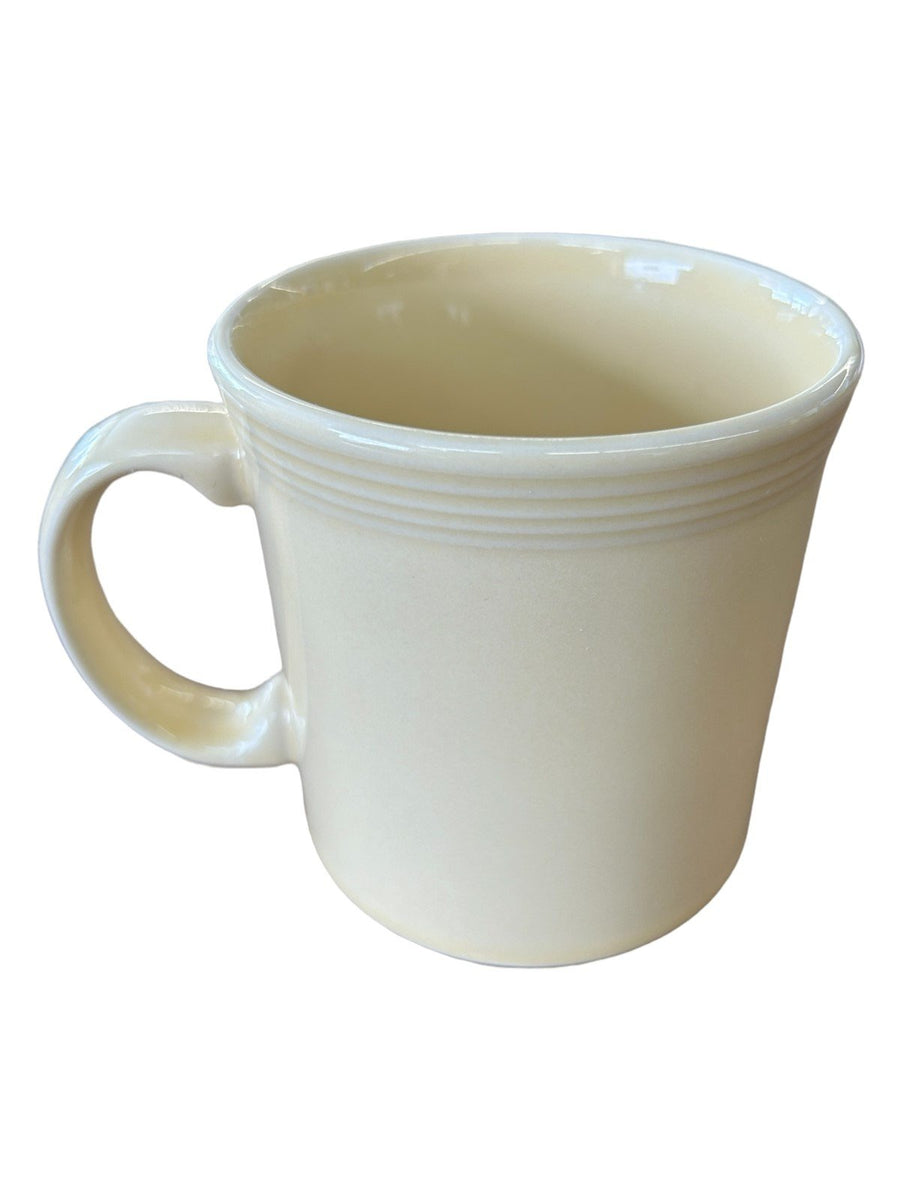 Fiesta - Ivory Creme Off White Java Mug Ceramic Coffee Cup Tea Homer Laughlin