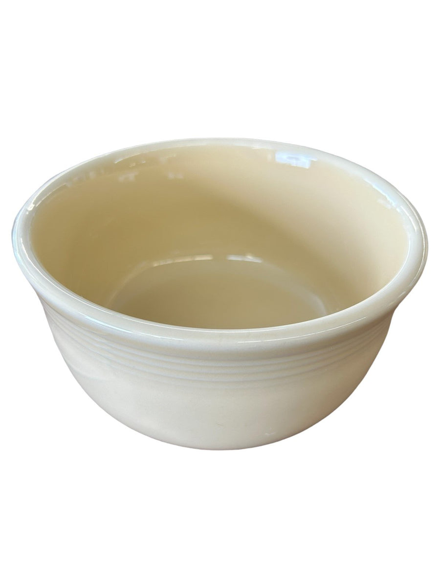 Fiesta - Ivory Creme Off White Gusto Bowl Homer Laughlin Ceramic Dish Kitchen