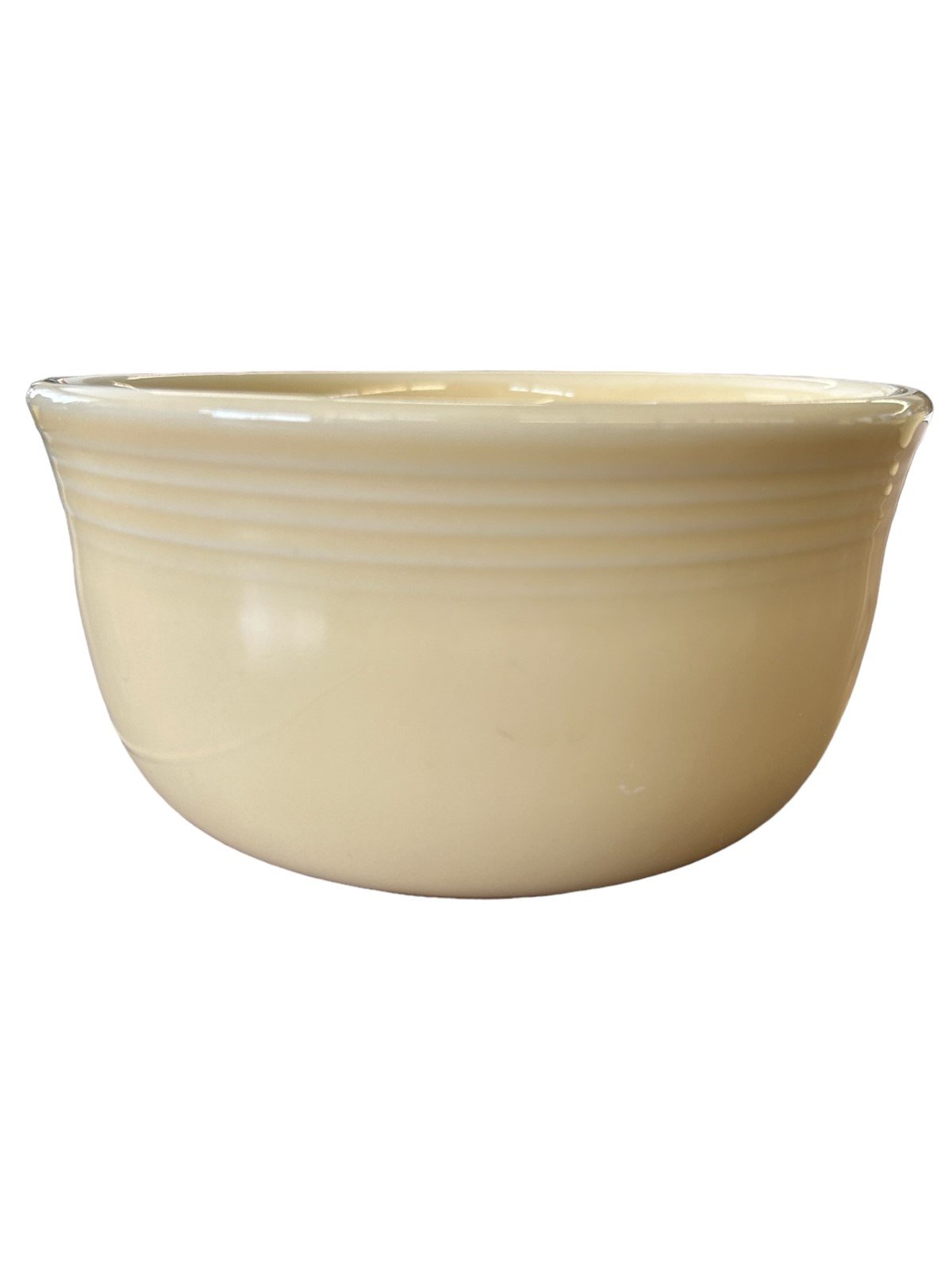 Fiesta - Ivory Creme Off White Gusto Bowl Homer Laughlin Ceramic Dish Kitchen