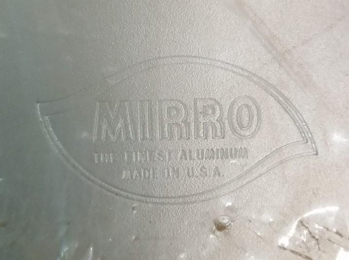 Mirro Square Aluminum Griddle Vintage Collectible Non Stick Kitchenware
