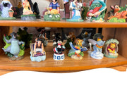 Lenox Disney Magic Thimble Mirror Display Shelf With 24 Characters