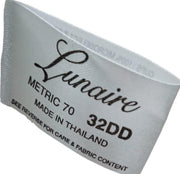 Lunaire Bra Style 11111 White Size 32DD New Lingerie Store w/ Tags