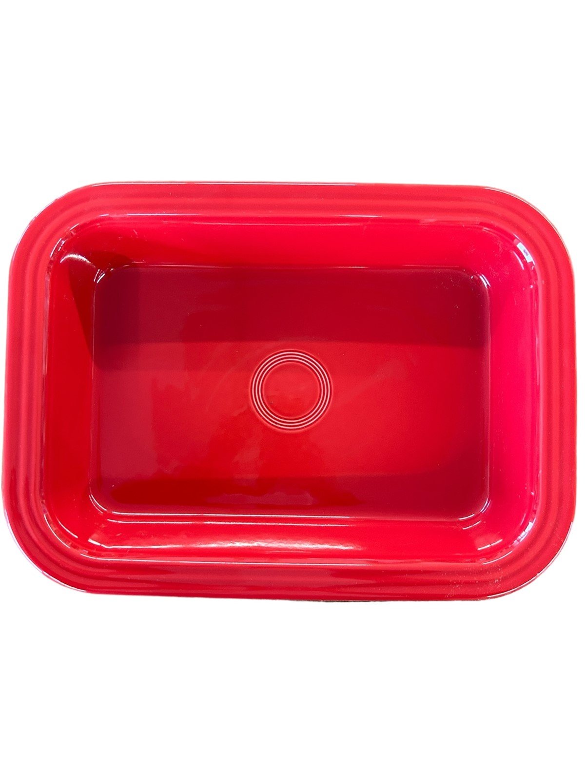 Fiesta - Scarlet Red Rectangular Baker Homer Laughlin Ceramic Casserole Dish HLC