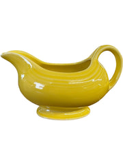 Fiesta - Sunflower Yellow Sauce Boat Gravy Homer Laughlin Ceramic Serving Dish