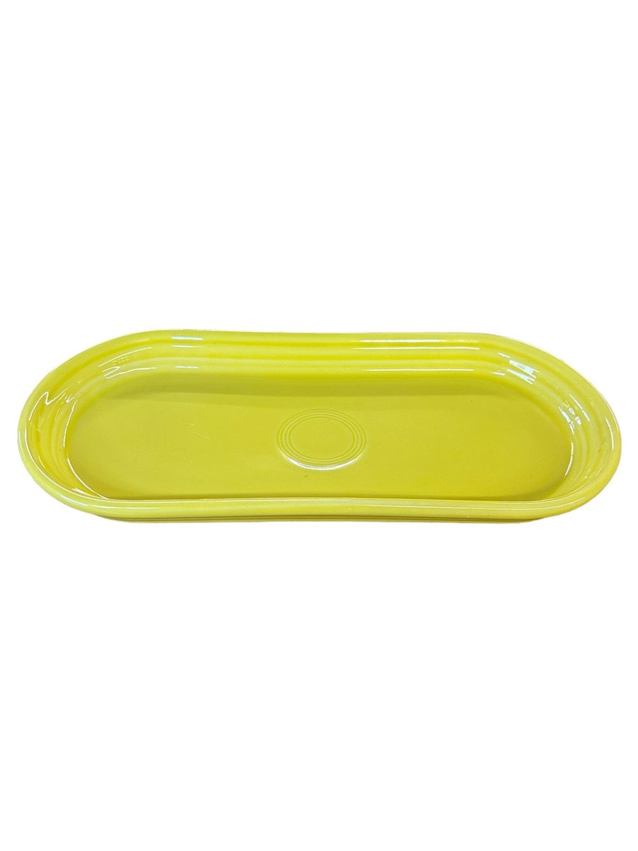 Fiesta - Sunflower Yellow Small Bread Tray Homer Laughlin Ceramic Dish HLC Bake