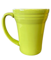 Fiesta - Lemongrass Green Bistro Latte Mug Homer Laughlin Coffee Cup Tea Drink