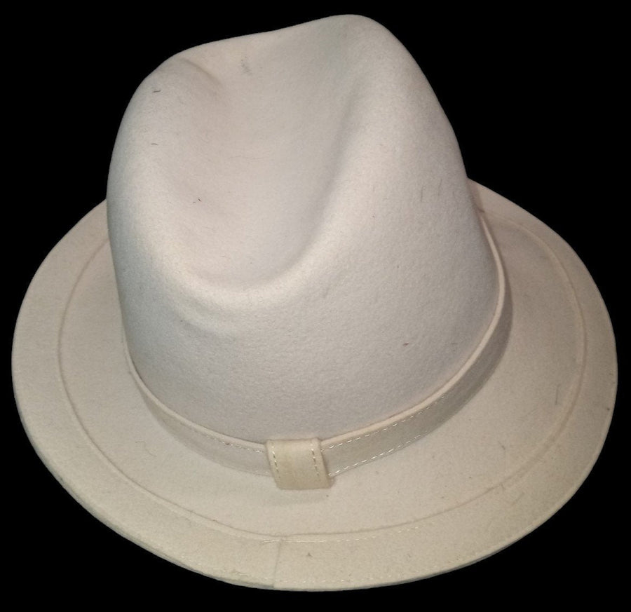 Cream Woman's Hat Antique Mr. John Classic Vintage Wool