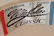 Cream Woman's Hat Antique Mr. John Classic Vintage Wool