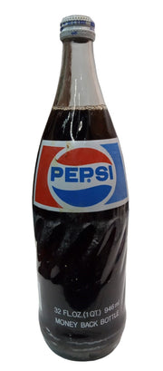 Pepsi 32 Oz Money Back Bottle Vintage Collectible Nostalgic Sealed Unopened