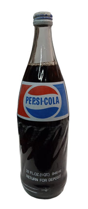 Pepsi 32 Oz Money Back Bottle Vintage Collectible Nostalgic Sealed Unopened