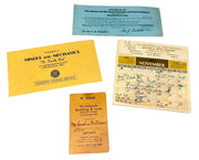 Miners and Mechanics Bank and Steubenville Calendar Envelope Check Deposit Book