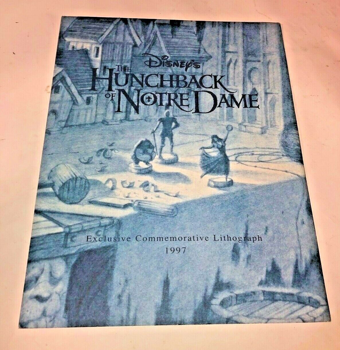 DsneyThe Hunchback Of Notre Dame Litho 1997 - New