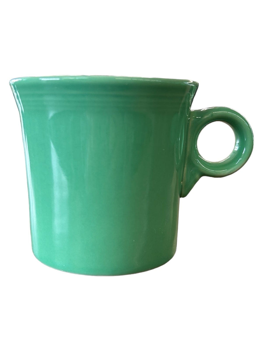 Fiesta - Meadow Green Ring Handled Mug Homer Laughlin Ceramic Coffee Cup Tea