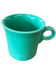 Fiesta - Meadow Green Ring Handled Mug Homer Laughlin Ceramic Coffee Cup Tea